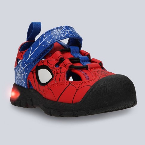 Spiderman sandals store for toddlers