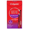 Colgate Optic White Overnight Teeth Whitening Pen, Teeth Stain Remover to Whiten Teeth, 21 Nightly Treatments, Hydrogen Peroxide Gel - 0.08 fl oz - 2 of 4