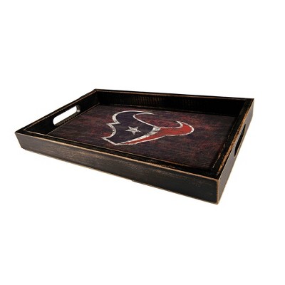 NFL Houston Texans Distressed tray