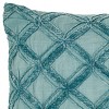 Tommy Bahama 14" x 20" Island Essentials Decorative Throw Pillow Blue: Cotton Rectangle with Botanical Pattern, Indoor Use - 4 of 4