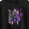 Women's - Teenage Mutant Ninja Turtles - Shredder Slash Cropped Graphic Hoodie - 2 of 3