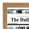 Americanflat 11x22 Newspaper Frame with plexiglass - Assorted Media Article Cover Frame - Available in a variety of Colors - 3 of 4