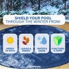 Swimline Super Guard Oval Above Ground Pool Winter Cover 15' x 21' - Blue - image 3 of 4