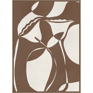 Amanti Art 28"x38" Bound Beauty 3 by Shatha Al Dafai Framed Canvas Wall Art - 1 of 4