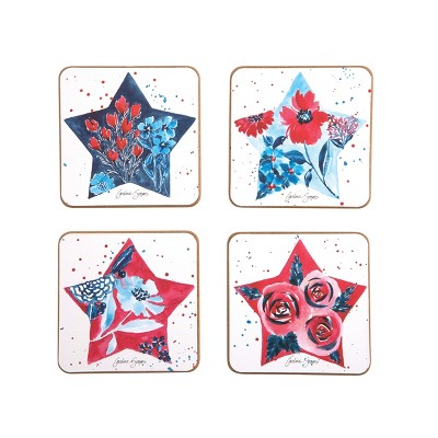 C&F Home 4th Of July Coaster Set, Set of 4