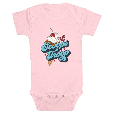 Infant's Stranger Things Cartoon Characters Logo Onesie - Light Blue - 18  Months : Target