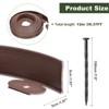Unique Bargains Flexible Durable Maintenance-Free DIY Landscape Edging 1 Pc - 2 of 4