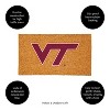 EvergreenNCAAVirginia Tech Hokies Logo Natural Coir 28 x 16 Inches Indoor Outdoor Doormat - 4 of 4