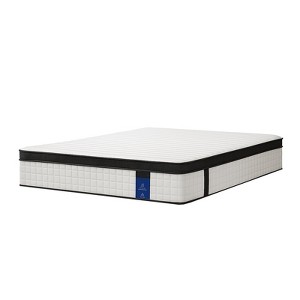 Itopfox Twin Mattress, 10 Inch Hybrid Innerspring Single Mattress with Cool Breathable Cover, Supportive & Pressure Relief, Medium Firmness - 1 of 4