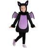 HalloweenCostumes.com Bubble Bat Toddler Costume for Girl's - 3 of 4