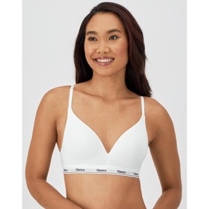 Hanes Originals Women's Contour Bra, Moisture-Wicking Stretch Cotton - 1 of 4