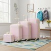 Polibi Vintage 4-Piece Expandable Hardshell Luggage Set with Cosmetic Case - 2 of 4