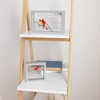 Pavilion Gift Company - Cardinals Appear - 5" x 5" Framed Glass Plaque - Wall Sign Panels - 4 of 4