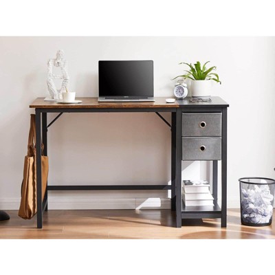 PAGED Computer Desk Modern Ergonomic Office Desk with Hook and Control Panel for Office, Adjustable Height