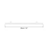 Unique Bargains PVC Poster Hanger Rail Poster Strip Bar with Clips for Poster Map - 2 of 4