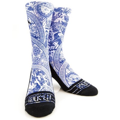 Rock Em Elite 2014 Lebron China Low Kings 11 Crew Socks (S-M)