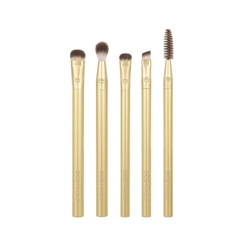 Real Techniques Eye Shade & Blend Makeup Brush Trio, For Eyeshadow & Liner,  Makeup Tools for Shaping & Grooming Brows, Defined Makeup Look, Synthetic