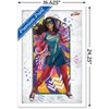 Trends International Marvel Ms. Marvel - Window Framed Wall Poster Prints - 3 of 4