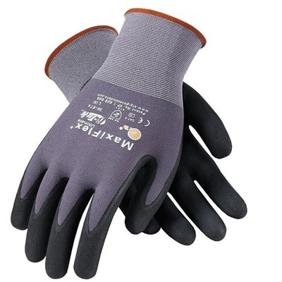 MaxiFlex Ultimate Nylon Nitrile Gloves 34-874/L