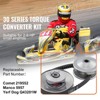 VEVOR Go-Kart Torque Converter, 3/4" Go-Kart Clutch Kit, 30 Series Asymmetrical Driver Pulley Replacement with Drive Belt, for 2-8 HP Small Engines - 3 of 4