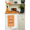 C&F Home I'm Too Old For This Sheet Halloween Embroidered Cotton Waffle Weave Kitchen Towel - 3 of 4