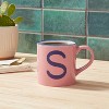 16oz Stoneware Monogram Mug - Opalhouse™ - image 2 of 3