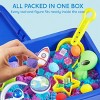 Joyfy Creative Sensory Bin Toys for Kids - Construction/Dinosaur/Space Themed DIY Art Kit, Play Sand Toy Ideal Birthday Gifts for Boys Girls Age 3+ - 3 of 4