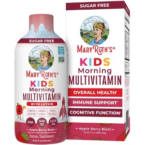 Kids Liquid Multivitamin with Lutein Apple Berry Blast 15.22 fl oz - 1 of 4