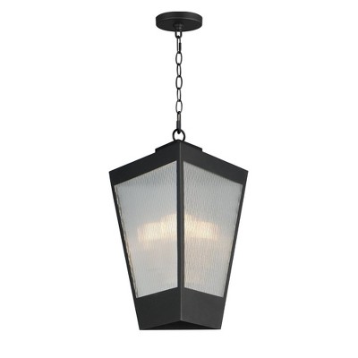 Maxim Lighting Triform 3 - Light Pendant in  Black/Antique Brass
