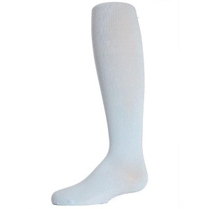 Memoi Girls' Soft Pima Cotton Opaque Tights - 1 of 2
