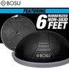 Bosu NEXGEN Balance Strength Trainer, Multi-Functional 26" Exercise Ball, Home Gym Equipment for Full Body Workouts, Black with Gray Rim - 3 of 4