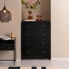 MH London Rita 4 Drawers Metal Dresser in Black - 4 of 4