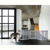 Dynamic Accents Highlander Series Solid Wood Pet Gates are Handcrafted by Amish Craftsman - 32 High - 5 Panel Walk Through - Pumice Grey - 2 of 2
