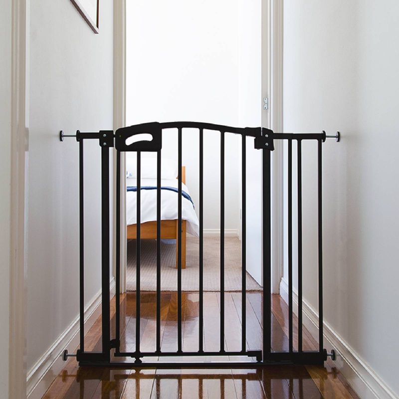 Perma Child Safety Ultimate Safety Gate - Warm Black, 3 of 6