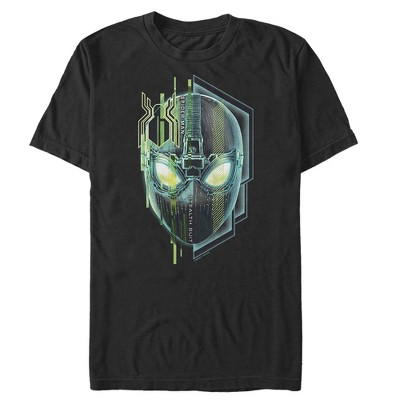 Men's Marvel Spider-man: Far From Home Techy Mask T-shirt - Black - 3x ...