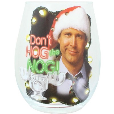 National Lampoon Christmas Vacation 20 Ounce Stemless Wine Glass