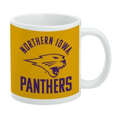 Northern Iowa Panther Ceramic Coffee Mug Novelty Gift Mugs for Coffee Tea and Hot Drinks 11oz White