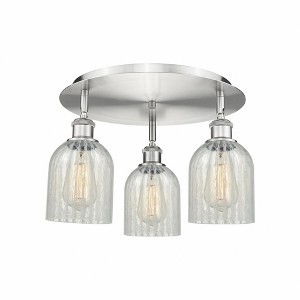 Caledonia - 3 Light Flush Mount In Industrial Style-9.5 Inches Tall and 16.75 Inches Wide - 1 of 1