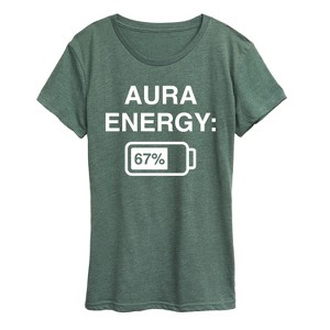 Women's - Instant Message - Aura Energy 67 Short Sleeve Graphic T-Shirt - 1 of 4