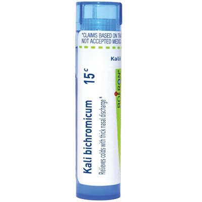 Kali Bichromicum 15C by Boiron Homeopathic Single Medicine For Cough, Cold & Flu  -  80 Pellet