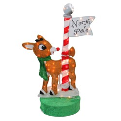 Northlight 32 Pre Lit Rudolph The Red Nosed Reindeer And Clarice