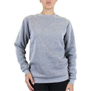 Galaxy By Harvic Women's Loose Fit Fleece-Lined Pullover Sweater - 1 of 2