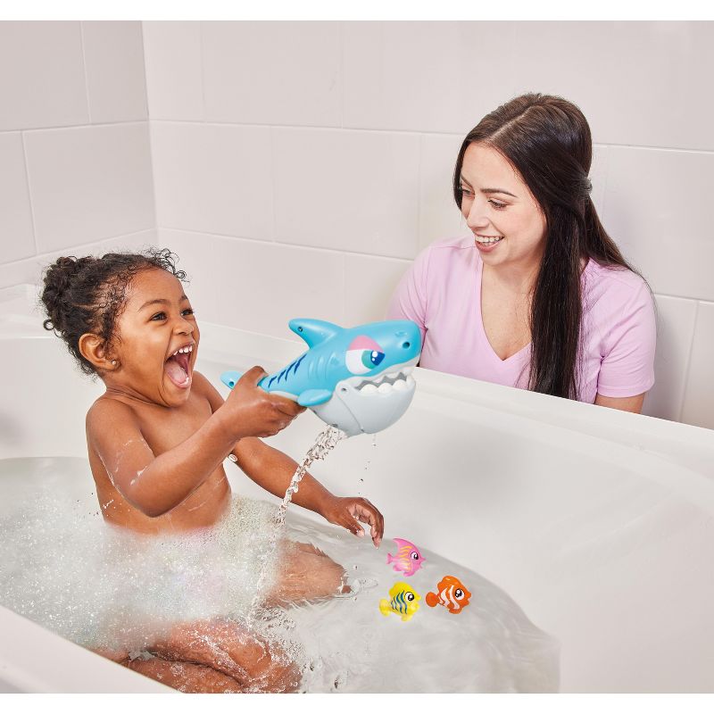 Kidoozie Splish n Splash Chomping Shark, Bathtime Tub Toy for Toddlers Ages 2+, 4 of 7