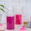 2-Pack 32 oz Empty Pump Bottles, Shampoo and Conditioner Dispenser Bottles, 1 Liter Soap Dispenser Bottles with Silicone Funnel and Labels - 3 of 4