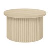 NicBex Modern End Table Set of 2,Round Coffee Table,Modern Side Tables Accent Table for Living Room,Apartment - 4 of 4