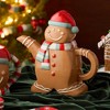 Certified International 24oz Christmas Whimsy Gingerbread  3D Teapot - 3 of 4