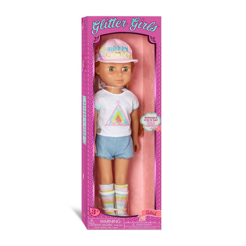 Glitter Girls Astrid Poseable 14&#34; Camping Doll, 6 of 7