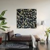 Ninola Design Watery Abstract Flowers Navy Wood Wall Mural - Society6 - 2 of 2