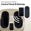 NAYSAYE Smart Leg and Foot Massager with Adjustable Intensity and Quiet Operation, Shiatsu and Vibration Massage for Home and Office Relaxation, Gold - 4 of 4