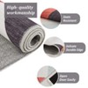 Runner Rug, Area Rug ¨C Machine Washable Plaid Checkered Non-Slip Rubberback Carpet, Modern Geometric Print - 3 of 4